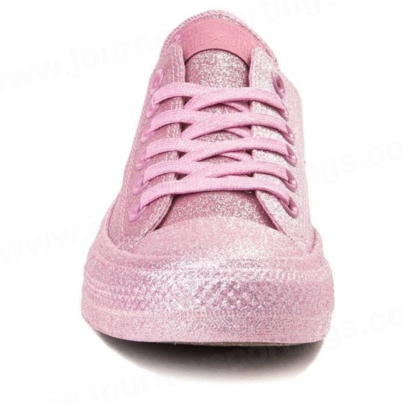 🆕 Converse Chuck Taylor All Star Lo Glitter Shoes - Picture 6 of 7